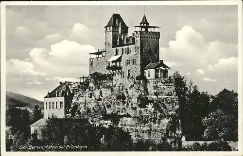 Erlenbach Dahn Burg Berwartstein / Erlenbach bei Dahn /Suedwestpfalz LKR