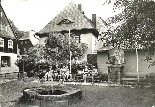 Geising Erzgebirge Anlage am Hirtenbrunnen