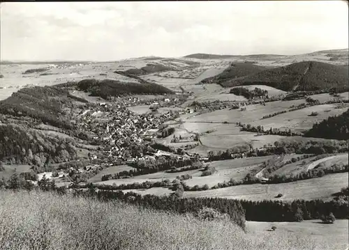 Geising Erzgebirge Panoramakarte