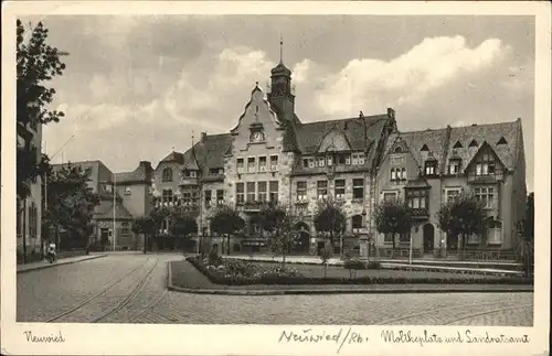 Neuwied Moltkeplatz Landratsamt Kat. Neuwied