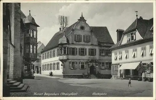 Bergzabern Bad Marktplatz / Bad Bergzabern /Suedliche Weinstrasse LKR