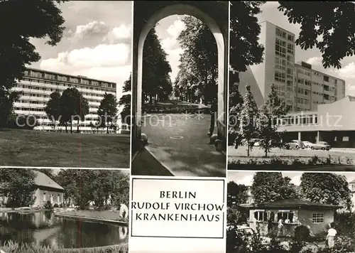 Berlin Rudolf Virchow Krankenhaus Teilansichten Kat. Berlin