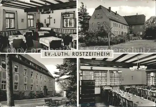 Schmannewitz Ev luth Ruestzeitheim Teilansichten Kat. Dahlen Sachsen