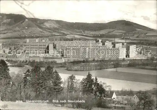 Jena Blick nach Neu Lobede Kat. Jena