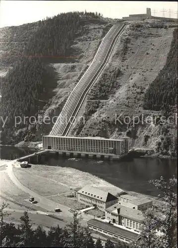 Hohenwarte Pumpspeicherwerk Kat. Hohenwarte