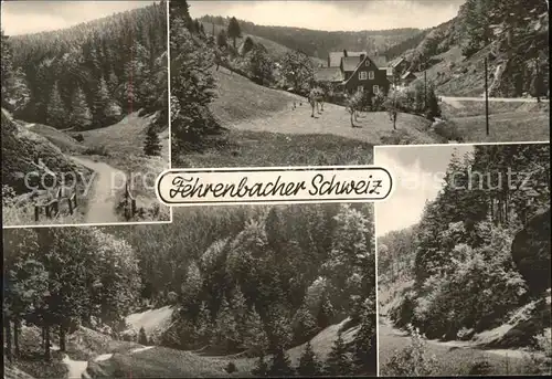 Fehrenbach Thueringer Wald Fehrenbacher Schweiz Impressionen Kat. Masserberg