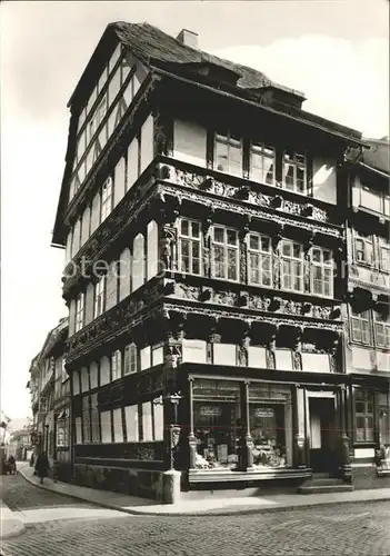 Einbeck Niedersachsen Renaissancehaus in der Marktstrasse Kat. Einbeck