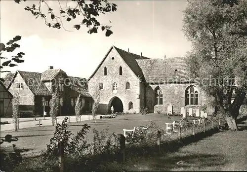 Loccum Ehem Zisterzienserkloster Torhaus mit Frauenkapelle Kat. Rehburg Loccum