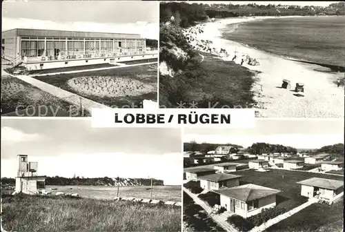 Insel Ruegen Ferienheim Lobbe Strand Bungalows Promenade Kat. Bergen