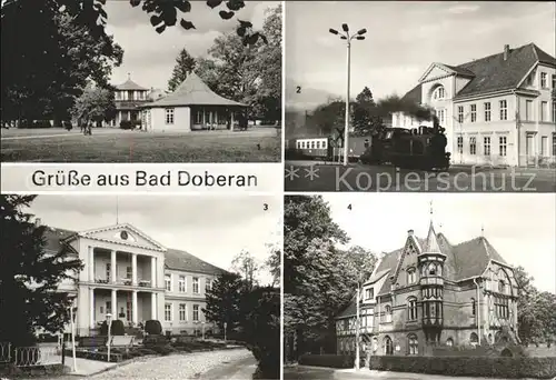 Bad Doberan Kamp Schmalspurbahn Sanatorium Stadtmuseum Kat. Bad Doberan