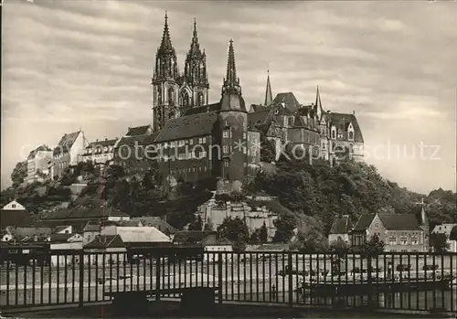 Meissen Elbe Sachsen Albrechtsburg und Dom / Meissen /Meissen LKR