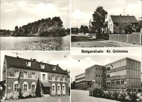 Belgershain Rohrbacher Teichgelaende Telansicht Gemeinderat Oberschule Kat. Belgershain