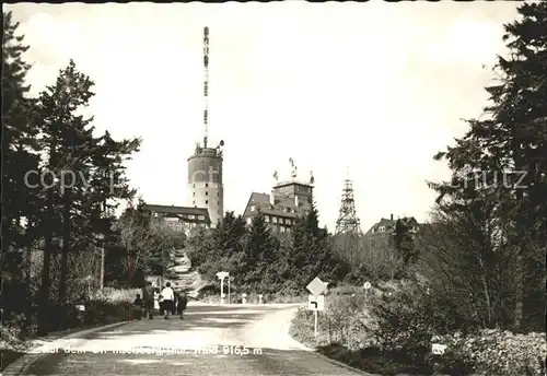 Inselsberg Schmalkalden Gr Inselsberg Sendeturm Kat. Schmalkalden