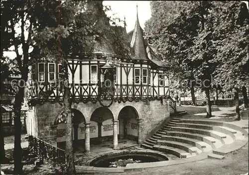 Muehlhausen Thueringen Popperoder Quelle Kat. Muehlhausen Thueringen