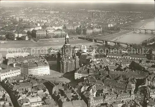 Dresden Neumarkt Frauenkirche Neustadtblick