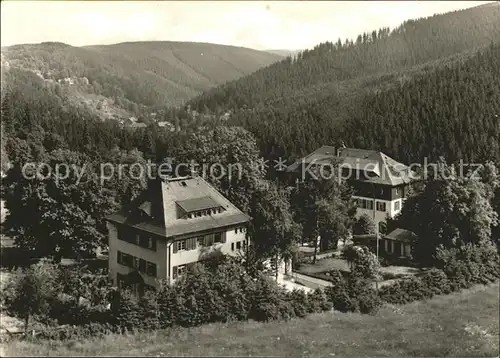 Baerenfels Erzgebirge FDGB Ferienheime Kat. Altenberg