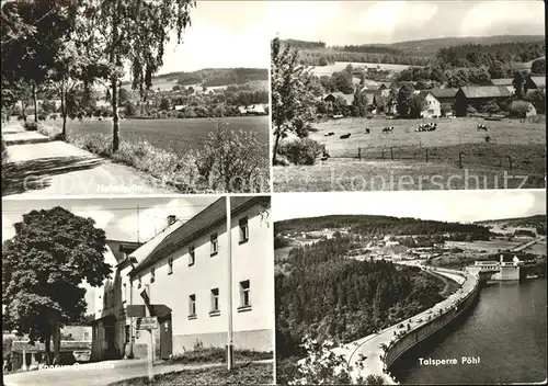 Bad Lobenstein Thueringen OT Helmsgruen Konsum Gaststaette Talsperre Poehl Kat. Bad Lobenstein