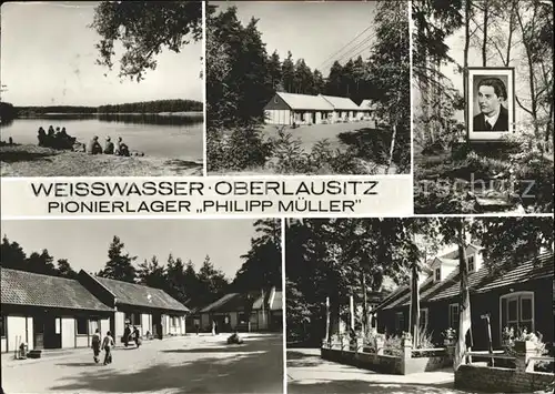 Weisswasser Oberlausitz Pionierlager Philipp Mueller Kat. Weisswasser