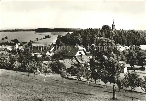 Triebel Vogtland Teilansicht Kat. Triebel Vogtland