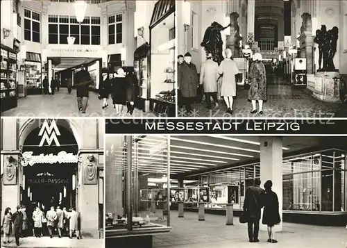 Leipzig Messehaus Maedler Passage Kat. Leipzig