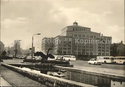 Leipzig Opernhaus am Karl Marx Platz Kat. Leipzig