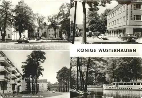 Koenigswusterhausen Kreisratsgebaeude Heinrich Heine Str Nottekanal Kat. Berlin