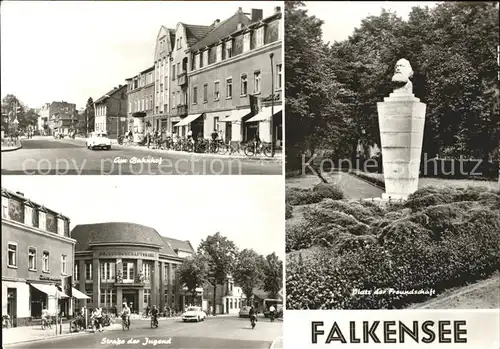 Falkensee Bahnhof Strasse der Jugend PdF Kat. Falkensee