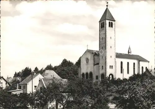 Namborn OT Baltersweiler St Willibrord Kirche Kat. Namborn