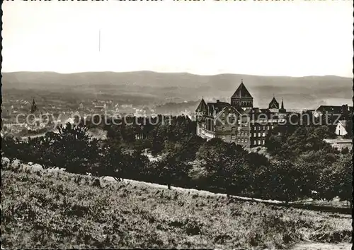 St Wendel Missionshaus Panorama Kat. Sankt Wendel