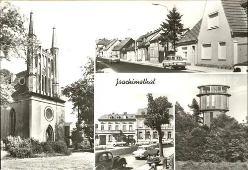 Joachimsthal Kirche Teilansichten Kat. Joachimsthal
