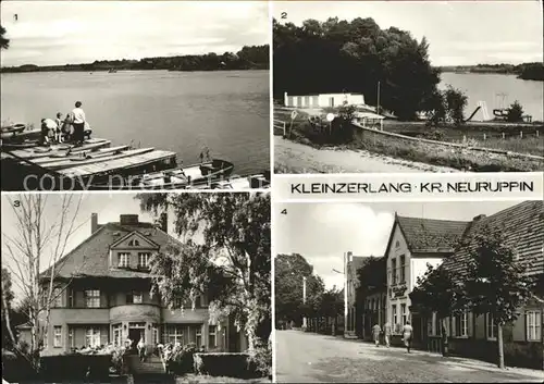 Kleinzerlang Kl Paelitzsee FDGB Cafe und Erholungsheim Frieden Kat. Rheinsberg