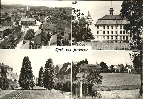 Lieberose Schloss Zentralberufsschule Kat. Lieberose