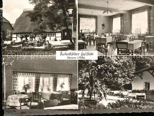 Stenum Backenkoehlrs Gaststaette Teilansichten Kat. Ganderkesee