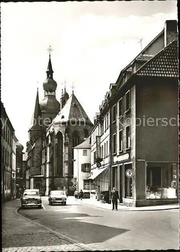 St Wendel Dom Hauptstrasse Kat. Sankt Wendel