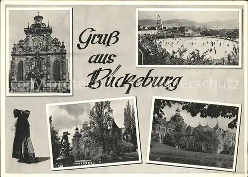 Bueckeburg Stadtkirche Bergbad Schloss Kat. Bueckeburg