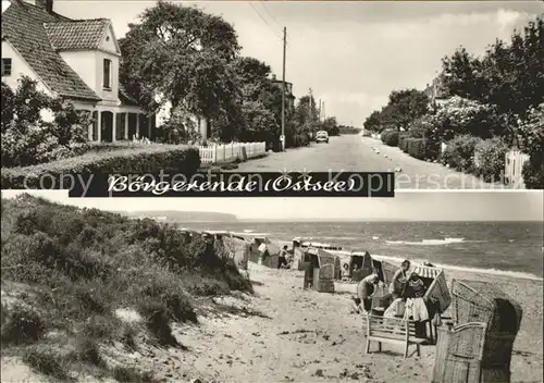 Boergerende Strassen und Strandpartie Kat. Boergerende Rethwisch