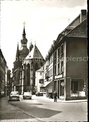 St Wendel Dom Hauptstrasse Kat. Sankt Wendel