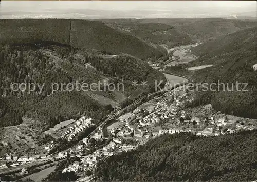 Hoefen Enz Fliegeraufnahme Kat. Hoefen an der Enz