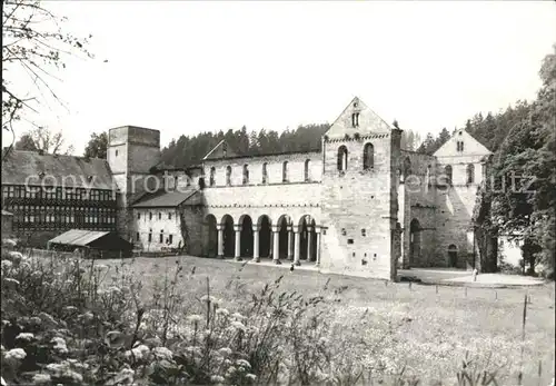Paulinzella Ehem Klosterkirche Ruine Kat. Rottenbach Thueringen