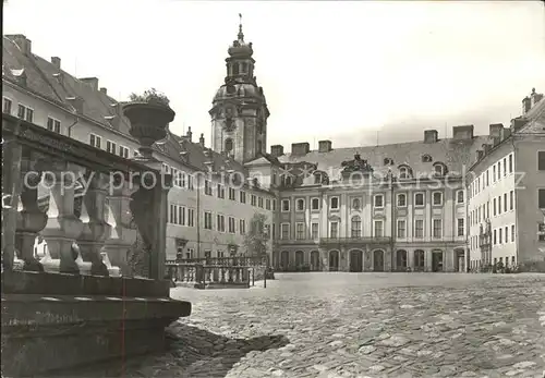 Rudolstadt Schlosshof Heidecksburg Kat. Rudolstadt