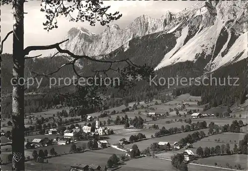 Ramsau Dachstein Steiermark Teilansicht Kat. Ramsau am Dachstein