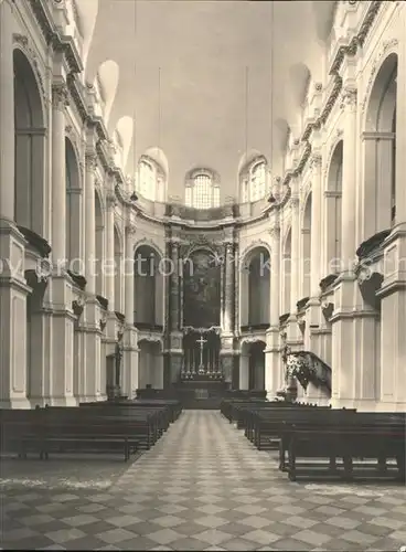 Dresden Hofkirche Inneres Altar