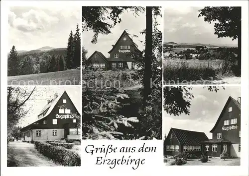 Waldidylle Fremdenhof und Cafe Zugspitze Kat. Altenberg