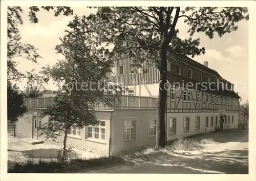 Falkenhain Altenberg Erzgebirge Ferienheim der VEB Elektromotorenwerke Kat. Altenberg