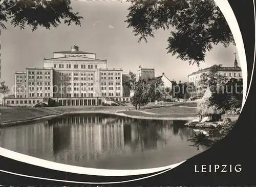 Leipzig Oper Schwanenteich Kat. Leipzig