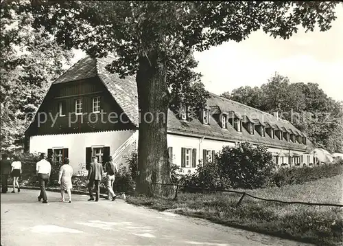 Moritzburg Sachsen HO Gaststaette Hotel Waldschaenke Kat. Moritzburg Dresden