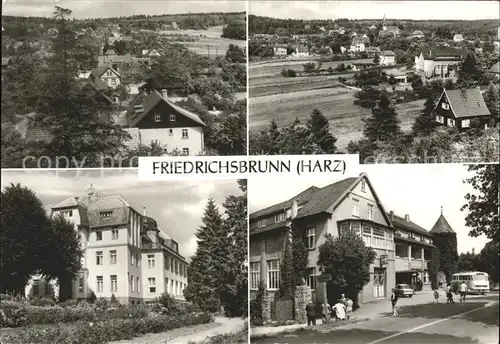 Friedrichsbrunn Harz Teilansicht Sanatorium Thaelmann Hotel Brockenblick Kat. Friedrichsbrunn