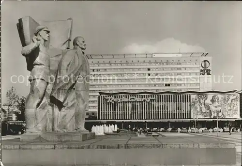 Dresden Monument Prager Str Interhotel