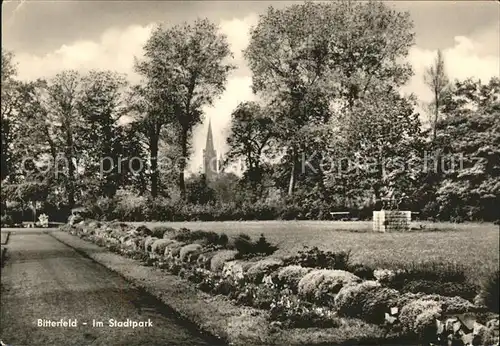 Bitterfeld Stadtpark Kat. Bitterfeld