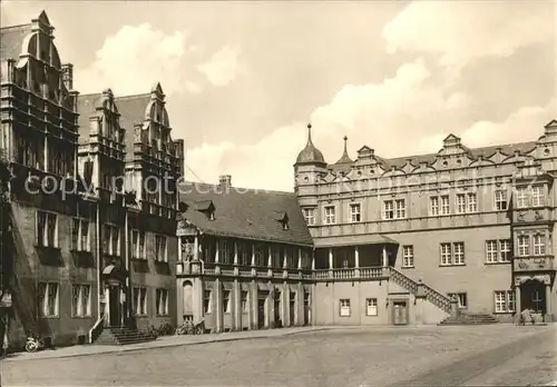 Bernburg Saale Schlosshof Kat. Bernburg